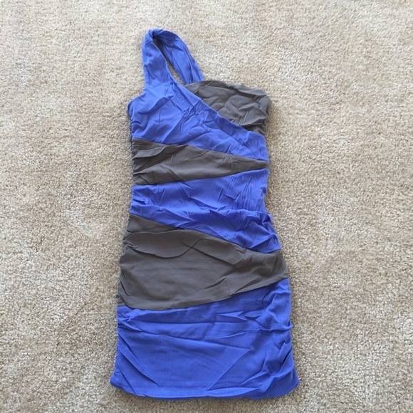 G by Guess one shoulder dress S - Picture 1 of 3